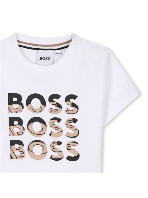 T-shirt con logo HUGO BOSS | J52113BIANCO